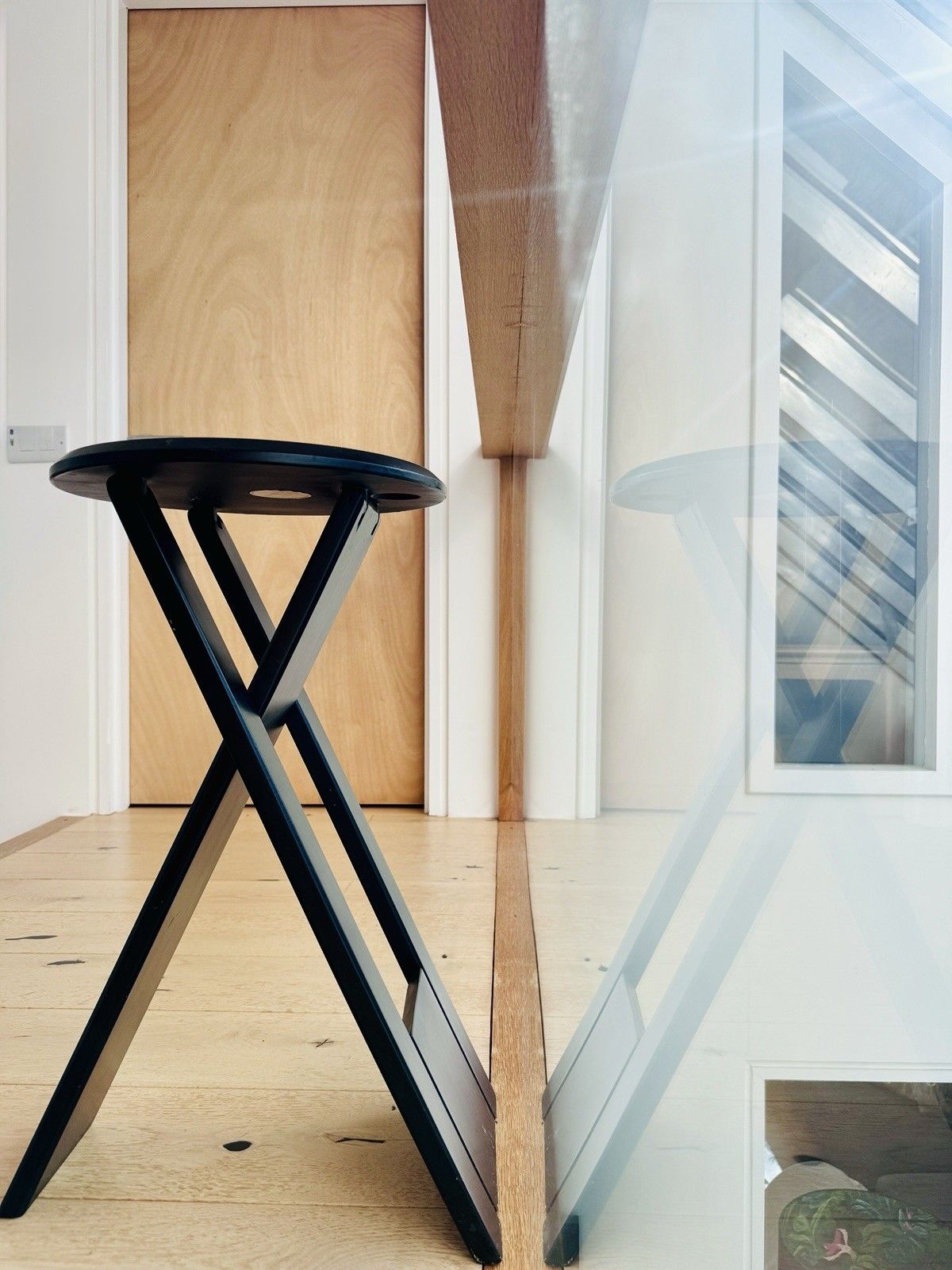 photo buy A Pair Of Tall Suzy Stools By Adrian Reed For Princes Design Works Ltd Black Ash