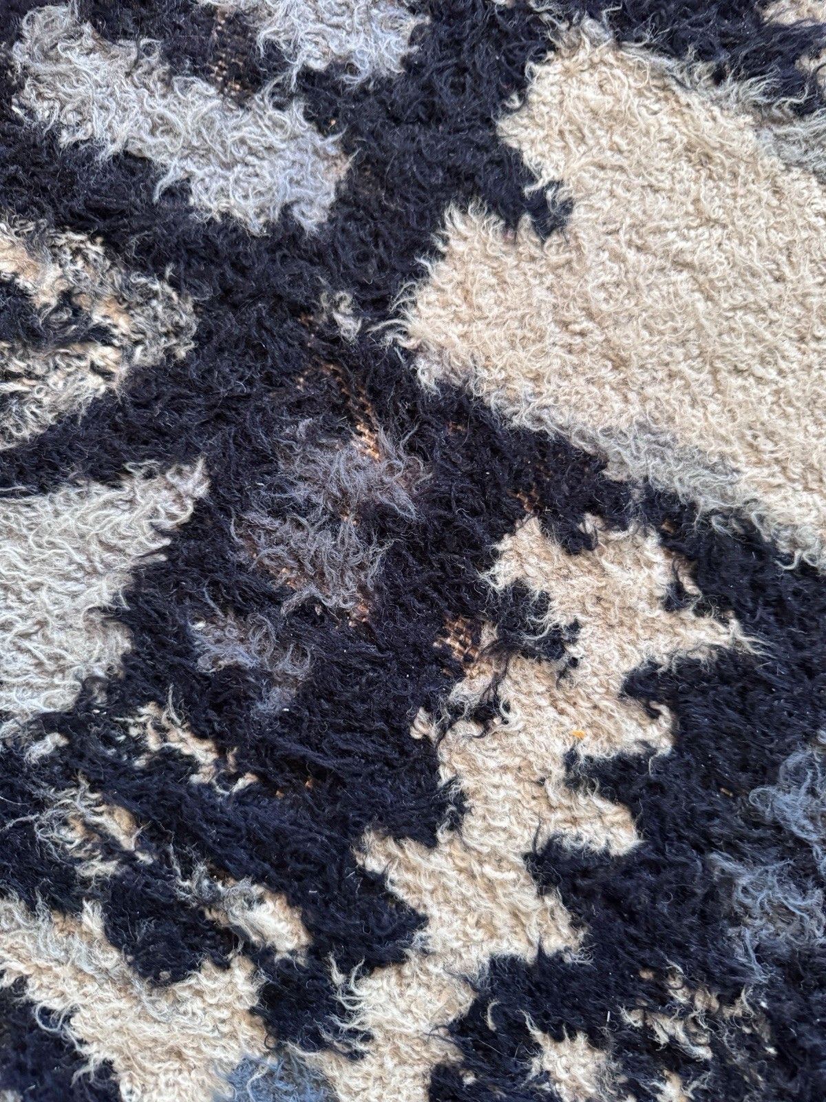 photo vinterior Mid Century Scandinavian Style Modernist Rug 115cm X 180cm