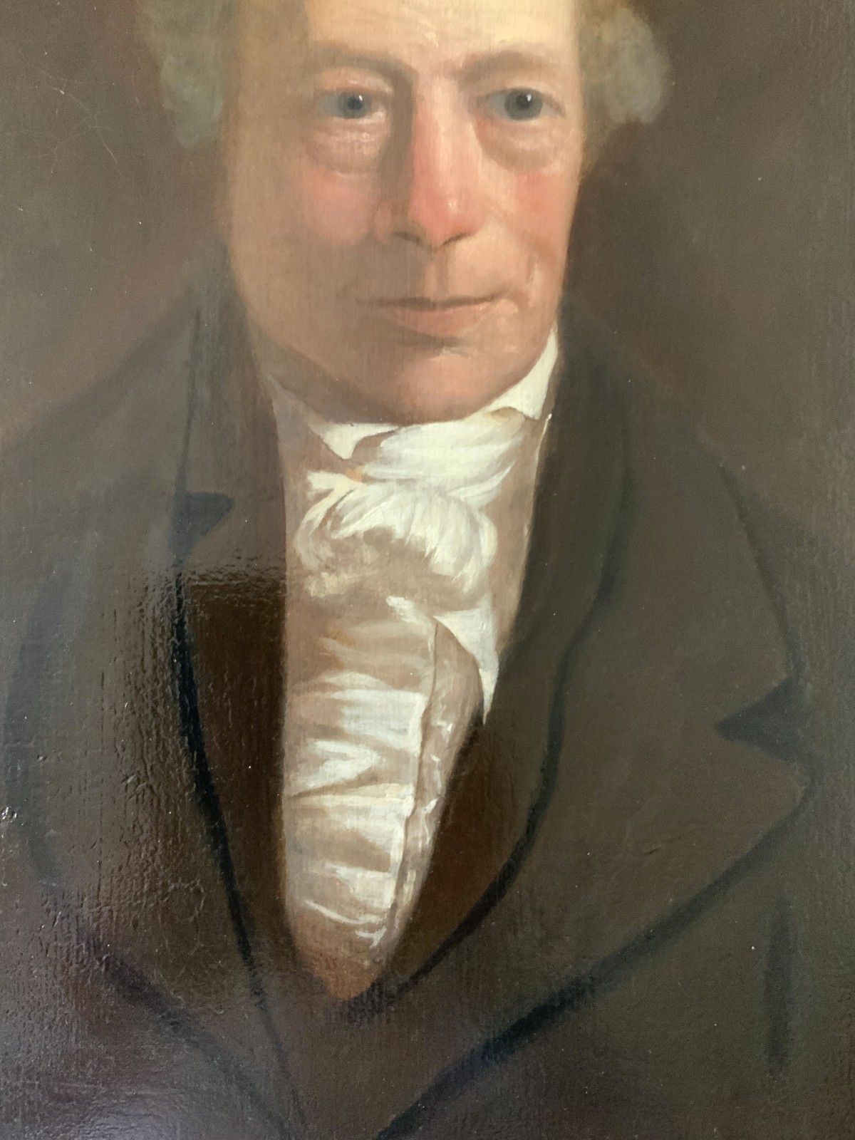 Early 19th Century Regency Portrait Oil Painting Distinguished Gent photo buy