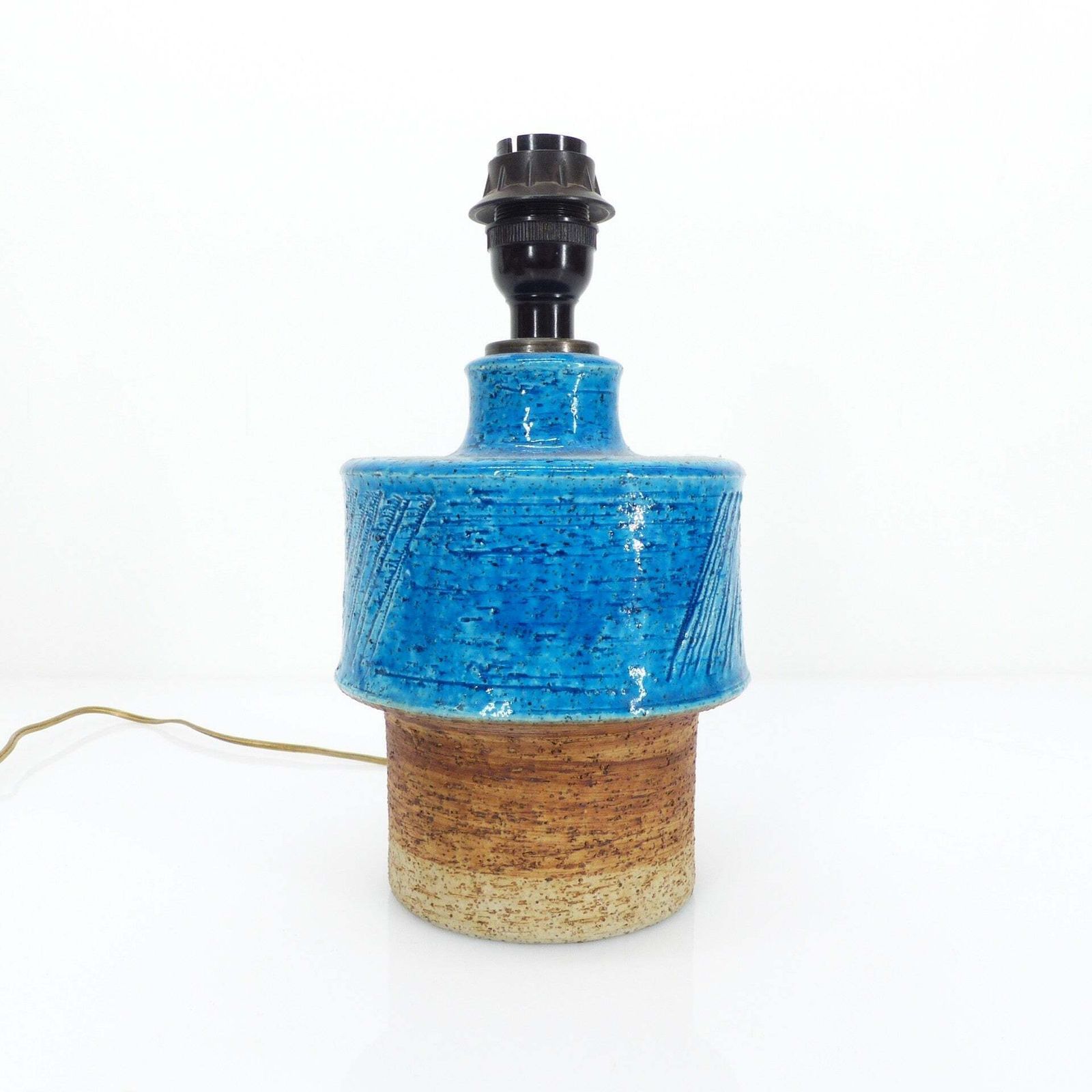 Scandinavian Ceramic Desk Or Bedside Lamp, Inger Persson For The Swedish Manufacturer Rörstrand, 1960 photo 450.0
