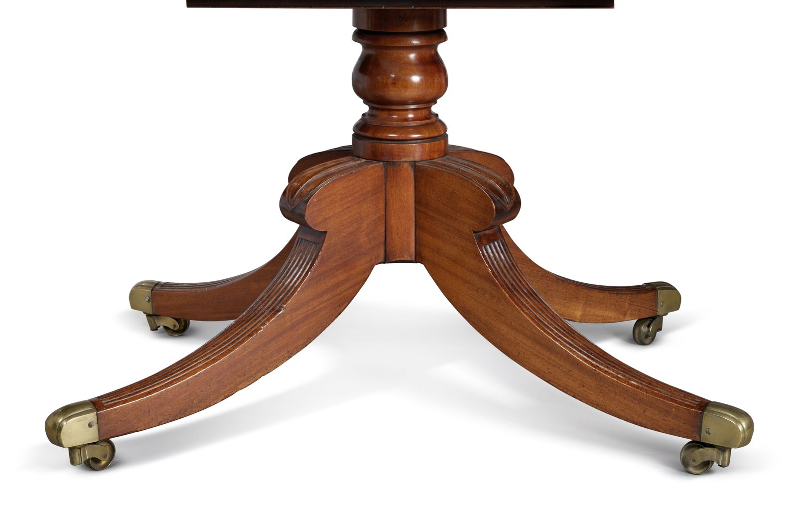 Exceptional ​​Antique Four Pedestal Dining Table With Three Leaves To Seat 24 photo buy