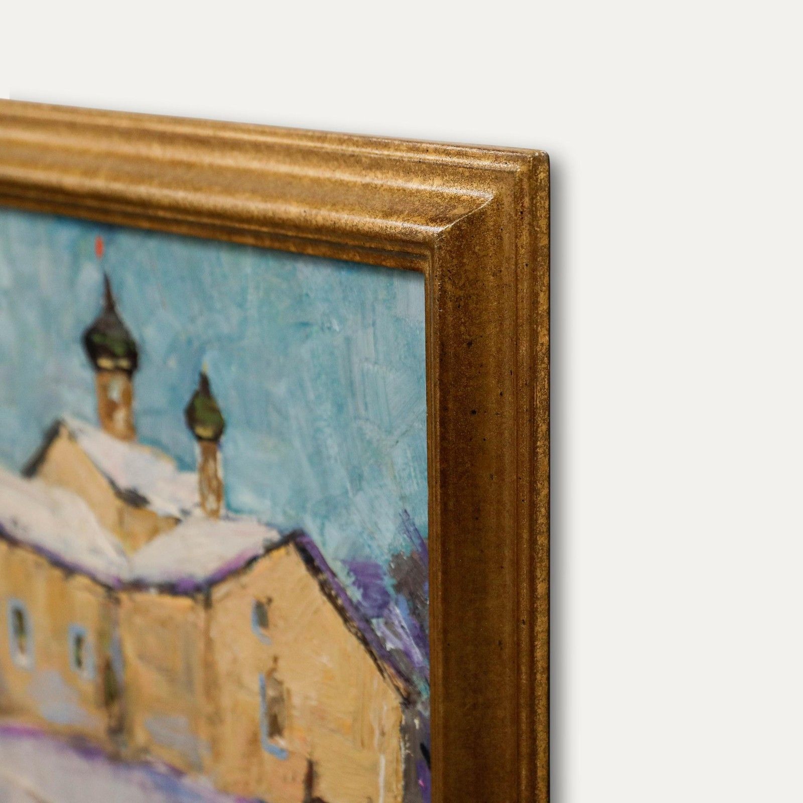 Vladimir Skriabin (1927 1989) Framed Mid 20th Century Oil, Winter Landscape photo buy