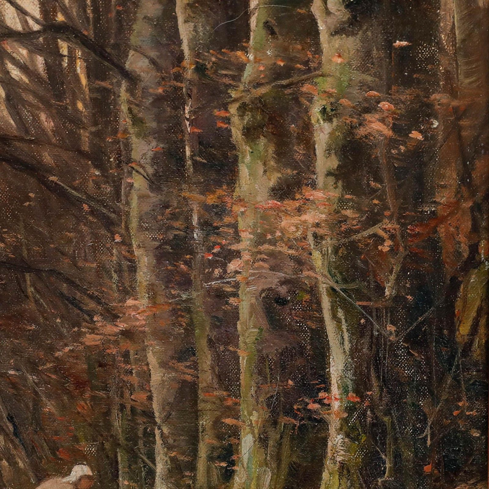 Joseph Charles François (1851 1940) Early 20th Century Oil, Autumn Evening photo 450.0