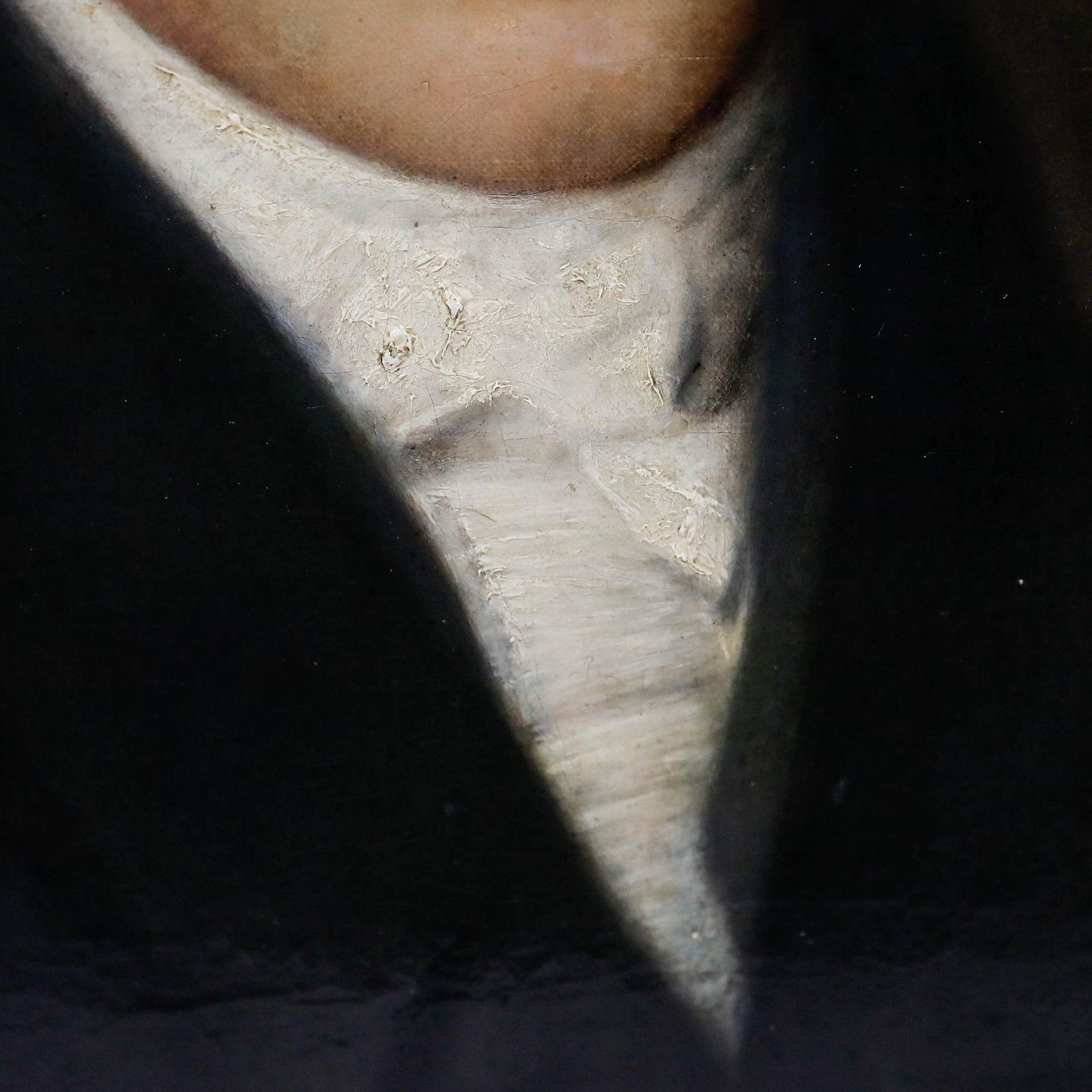 Framed 19th Century Oil Portrait Of A Gentleman photo Art