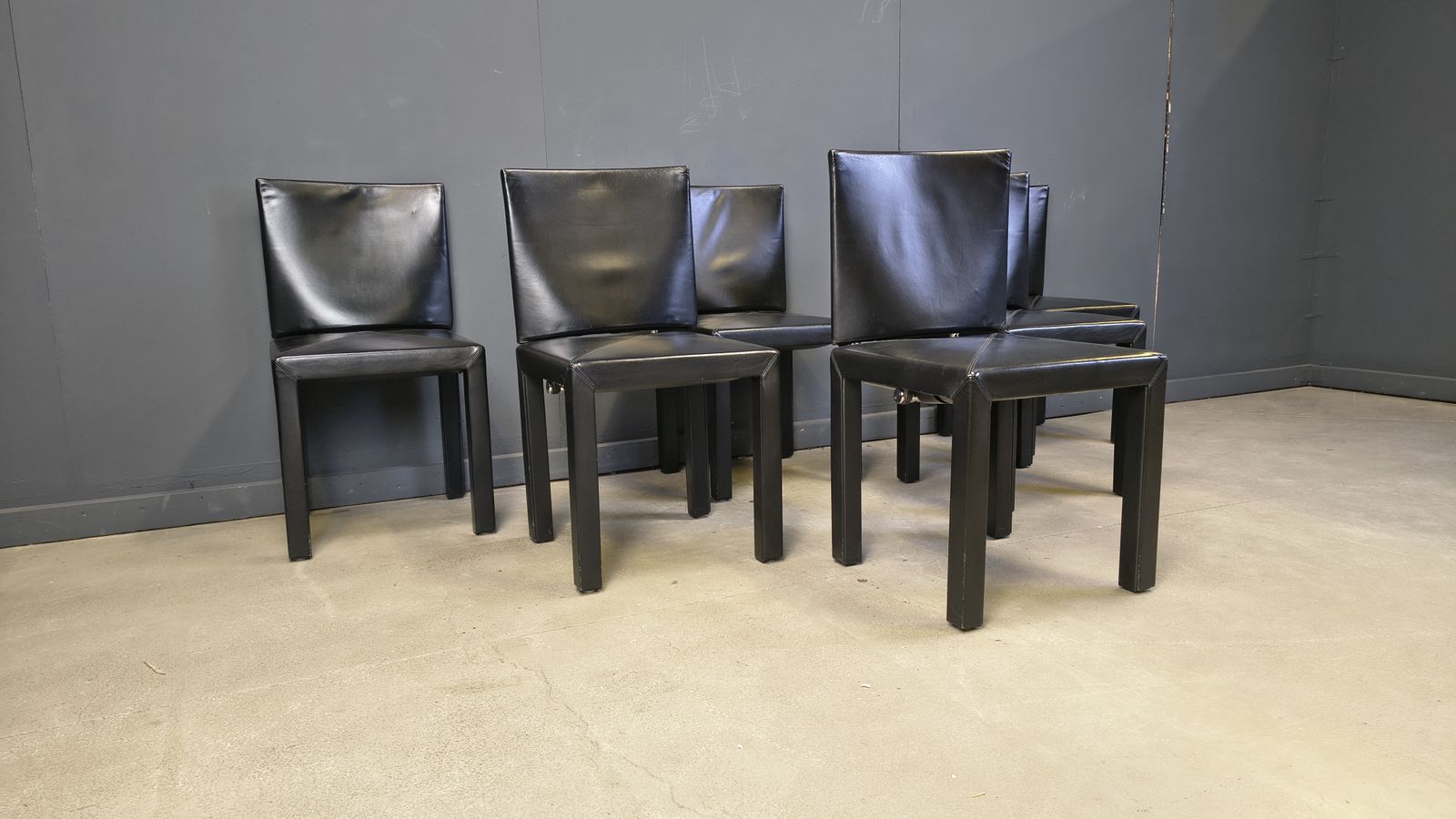 photo furniture Arcadia Dining Chairs By Paolo Piva For B& B Italia Set Of 6