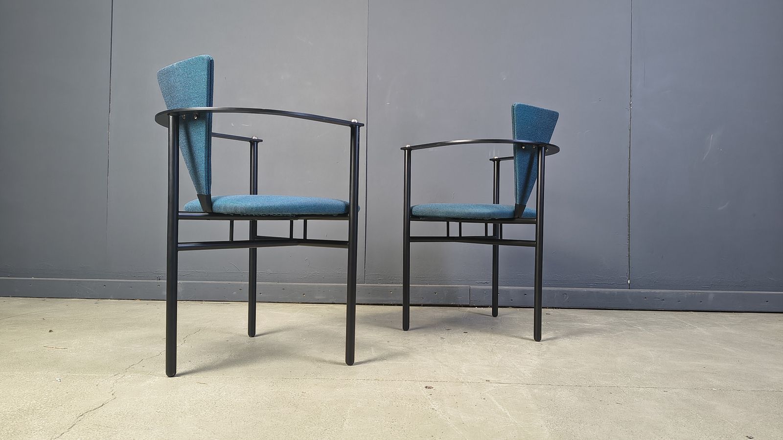 Vintage Dining Chairs By Belgo Chrom, Set Of 4   1980s photo Furniture