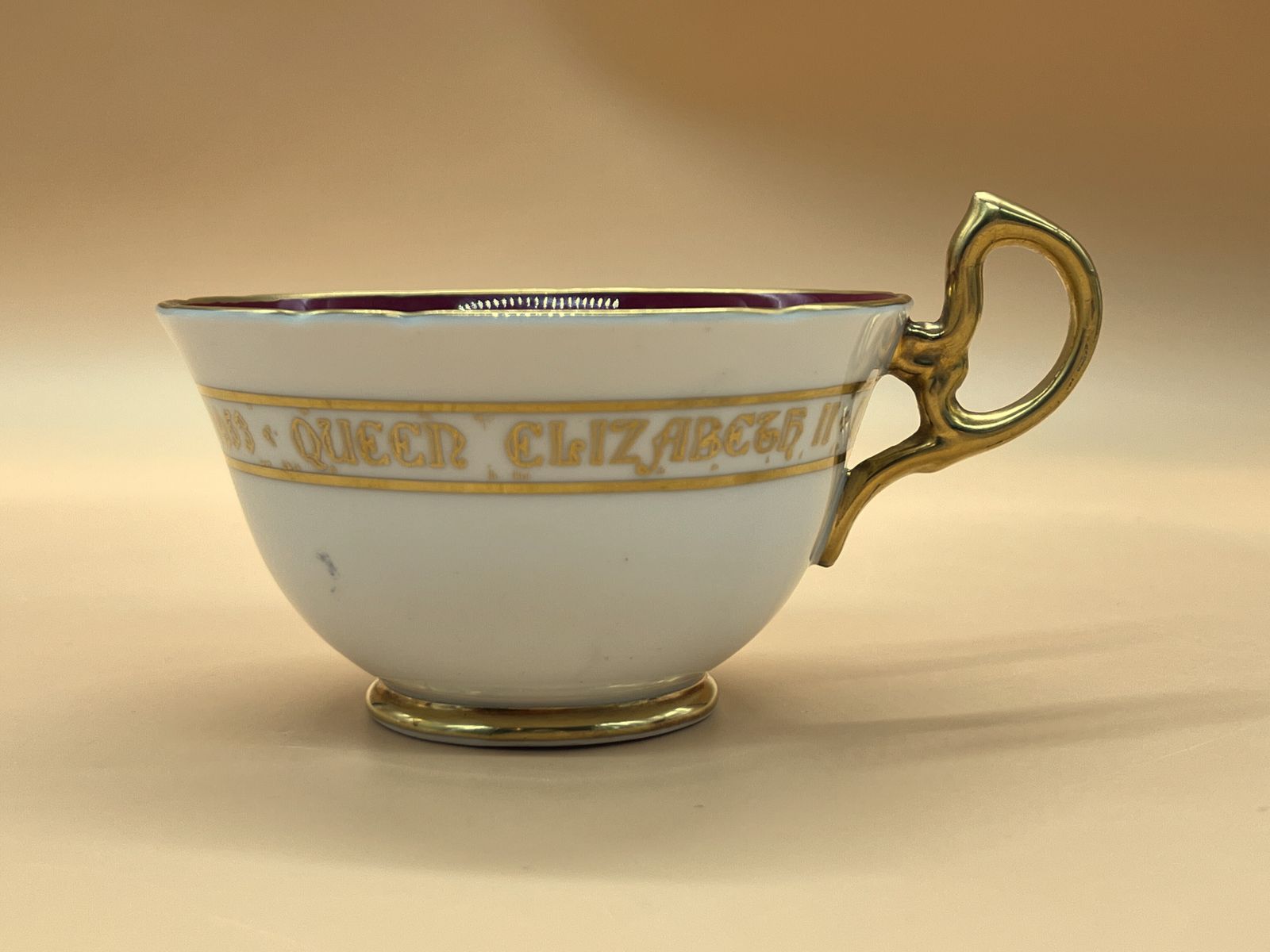 Aynsley China Queen Elizabeth 11 Coronation 2 June 1953 Commemorative Tea Cup & Saucer Duo. photo 149.95