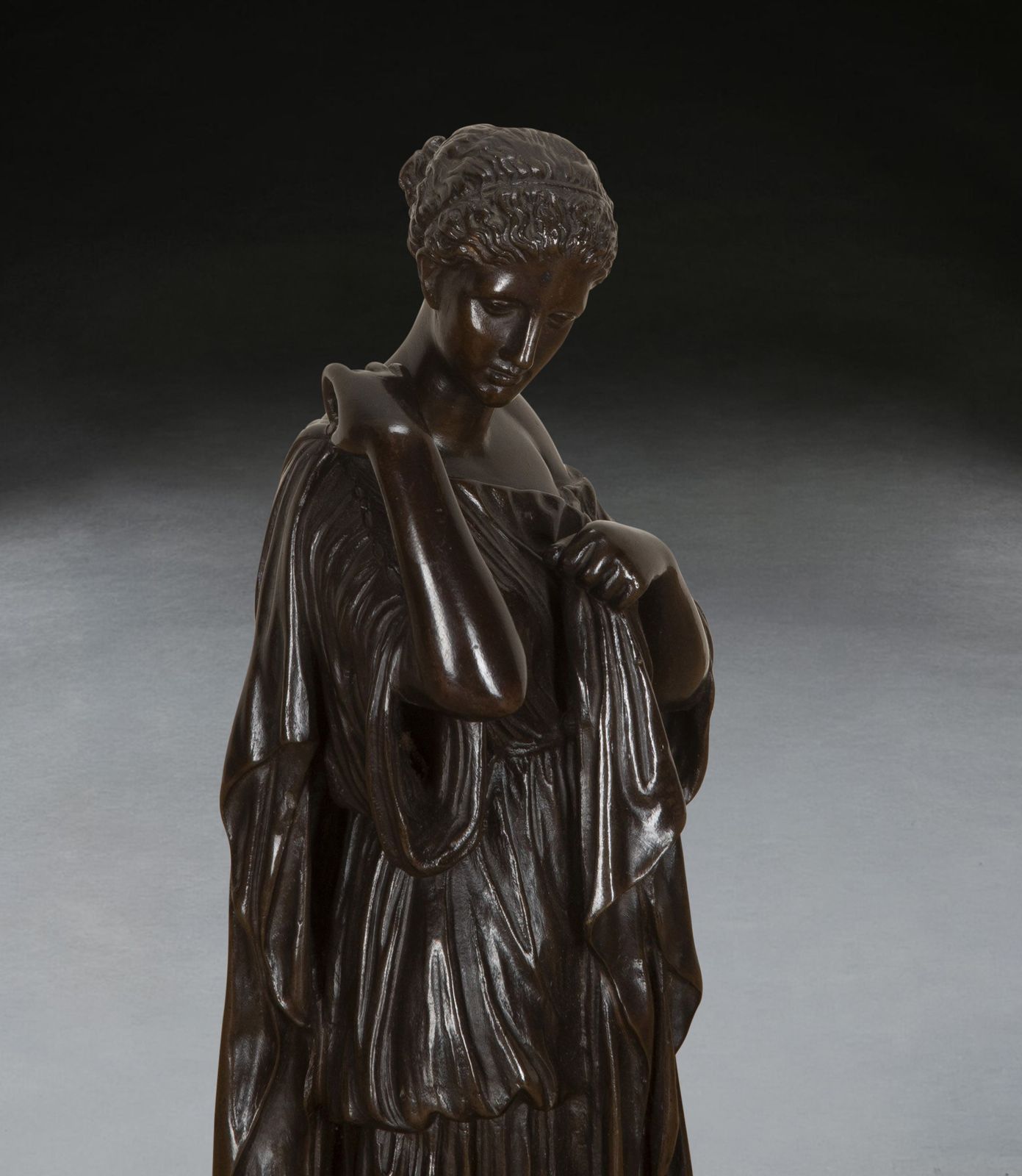 19th Century Grand Tour Bronze Of Diane photo buy