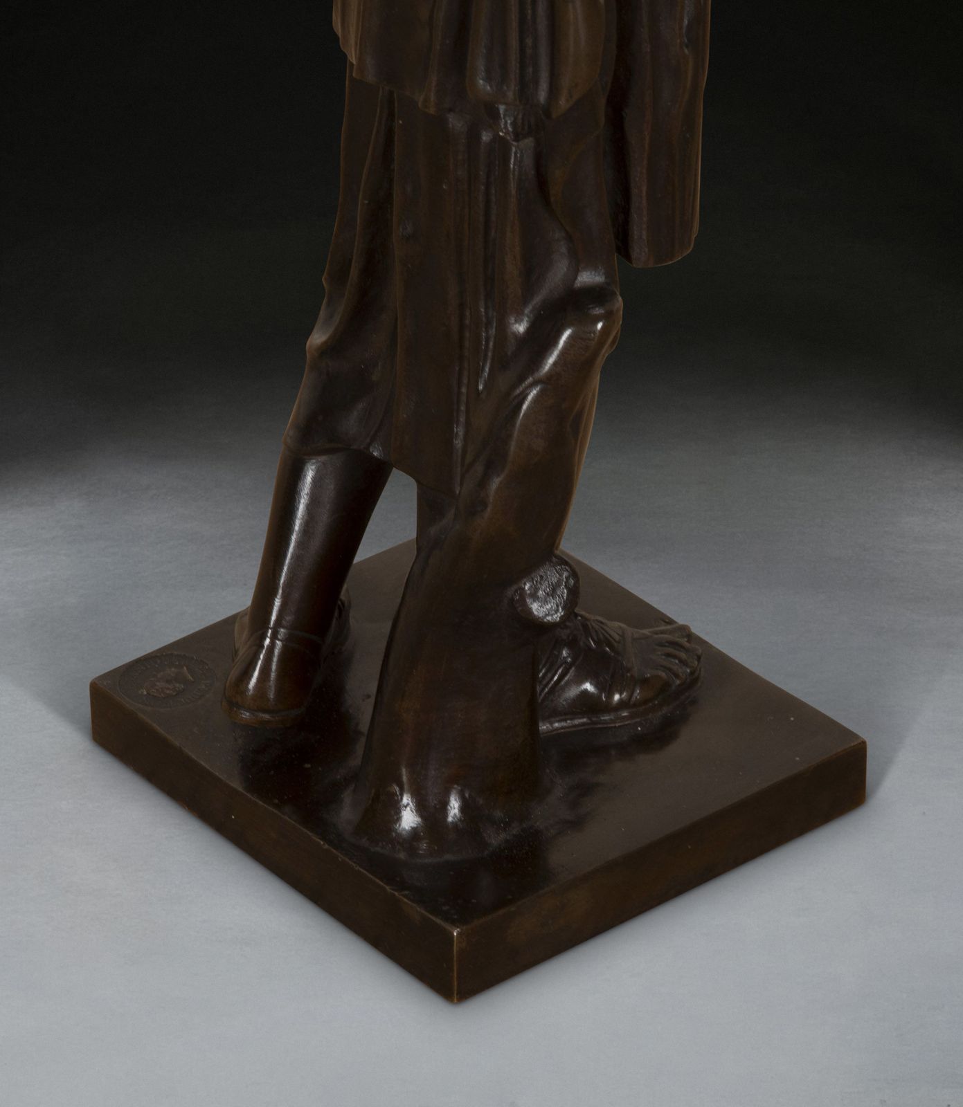 photo furniture 19th Century Grand Tour Bronze Of Diane