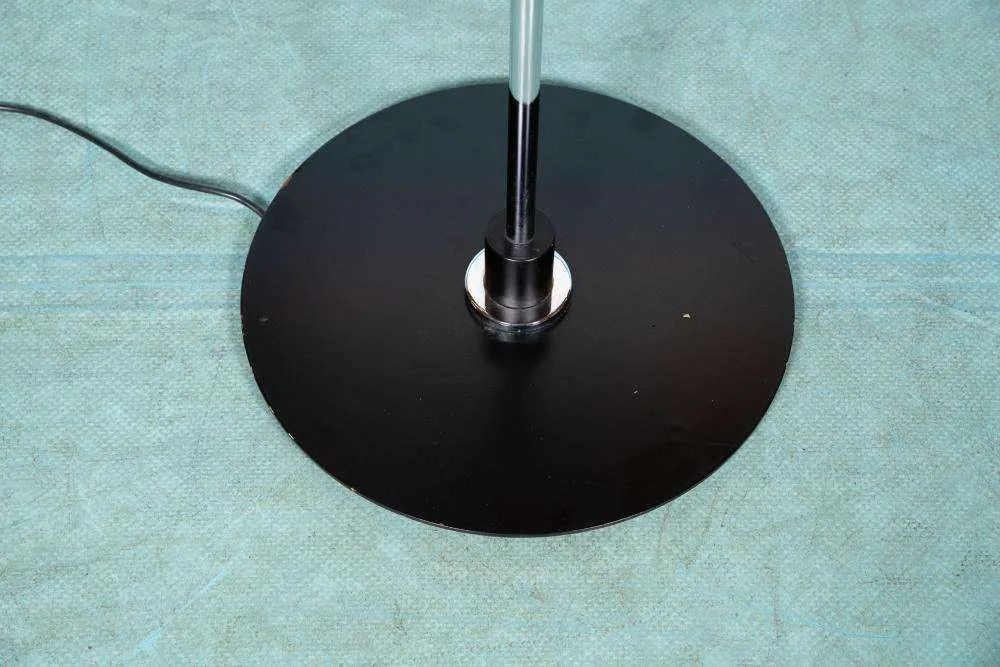 Minimalist Floor Lamp Glass Chrome, Bauhaus Style Floor Lamp. photo buy
