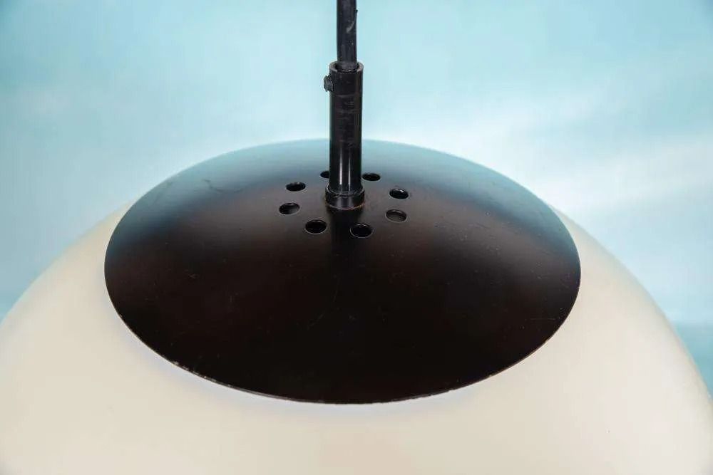 Space Age Xl Bollamp Raak 70s, Minimalist Globe Pendant. photo Verlichting