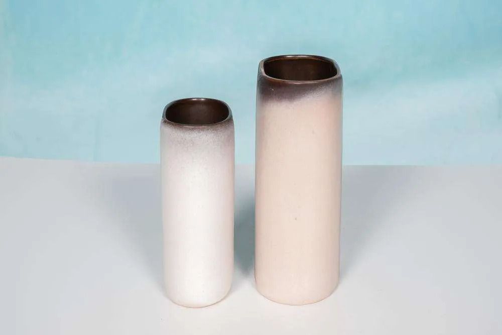 Veb Haldensleben Vazenset, Ca. Jaren 1960, Oost Duits Aardewerk. photo Woonaccessoires