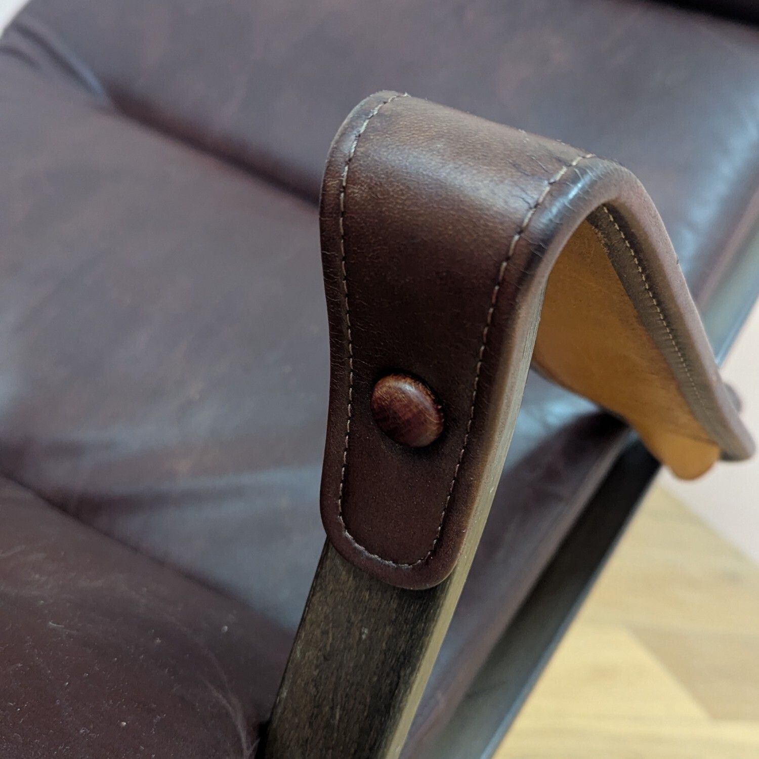 photo furniture Mid Century 1970’s ‘Clipper’ Lounge Chair By Nissen & Gehl For Jeki