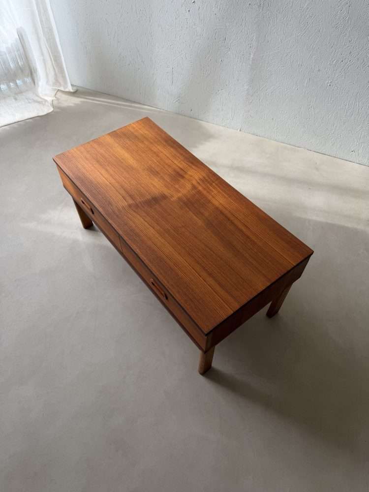 Japandi Lowboard Teak Chest Of Drawers 1960s Scandinavian photo for sale