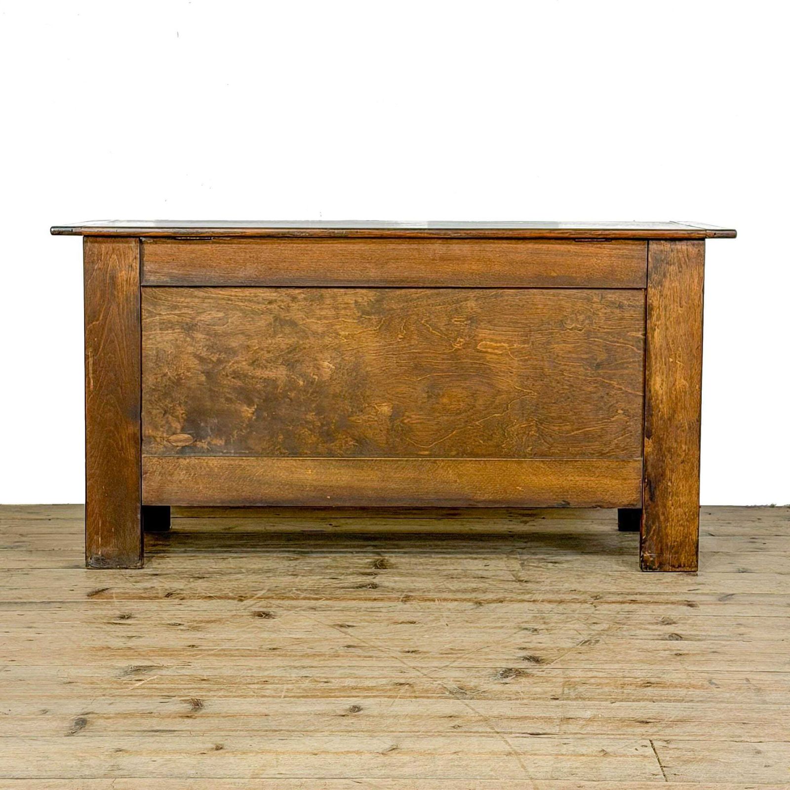 Late 20th Century Oak Coffer | Antique Coffer | Antique Furniture | Antiques | Antique Storage (M 6860) photo buy