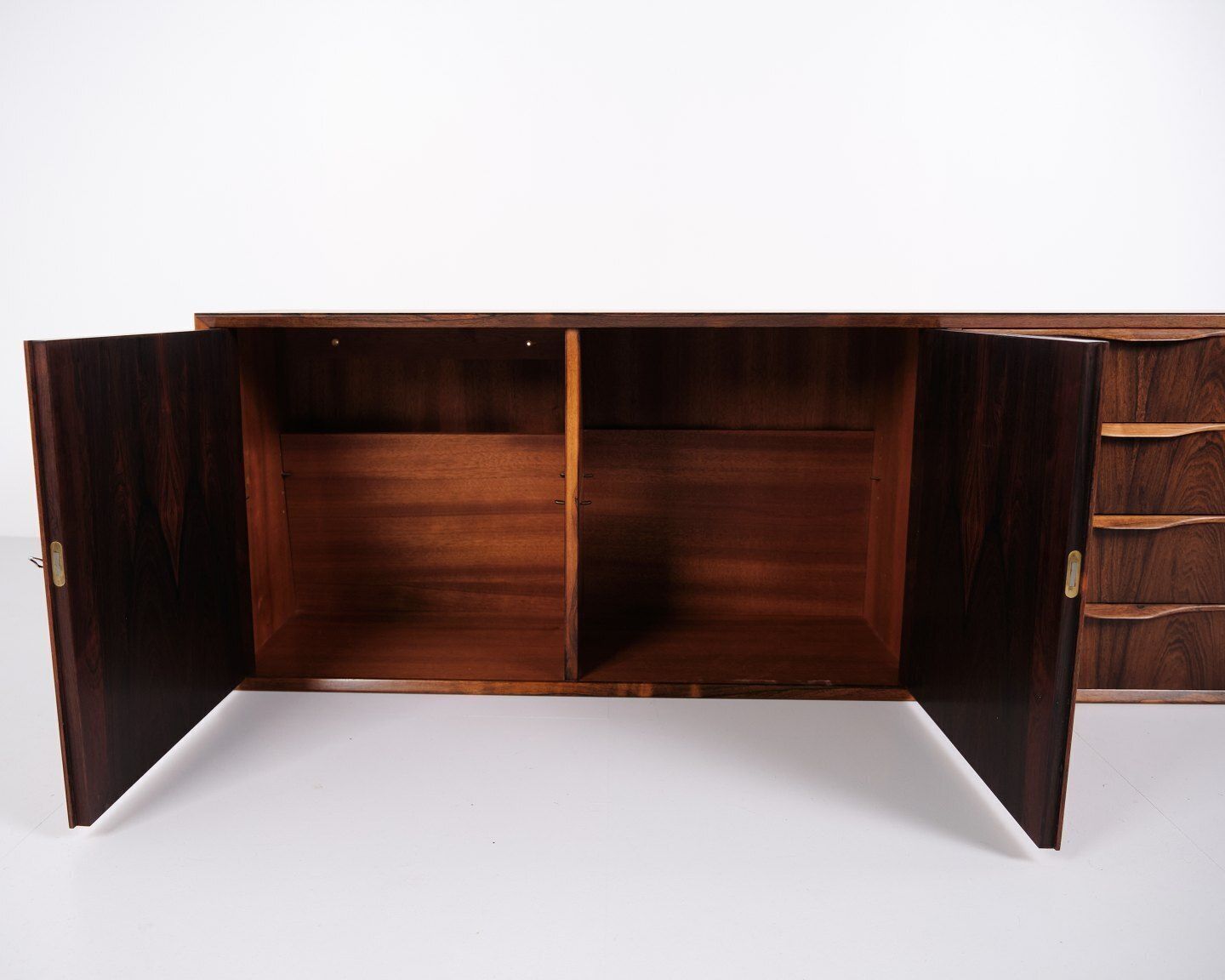 photo furniture Wall Mounted Sideboard   Rosewood   Erling Torvits   Klim Furniture Factory   1950s