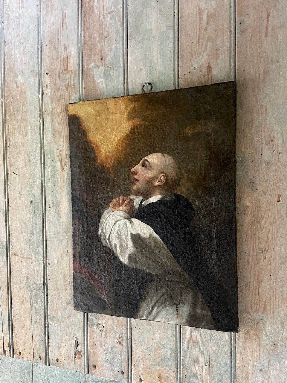 C17th Spanish School Portrait Of A Friar photo vinterior