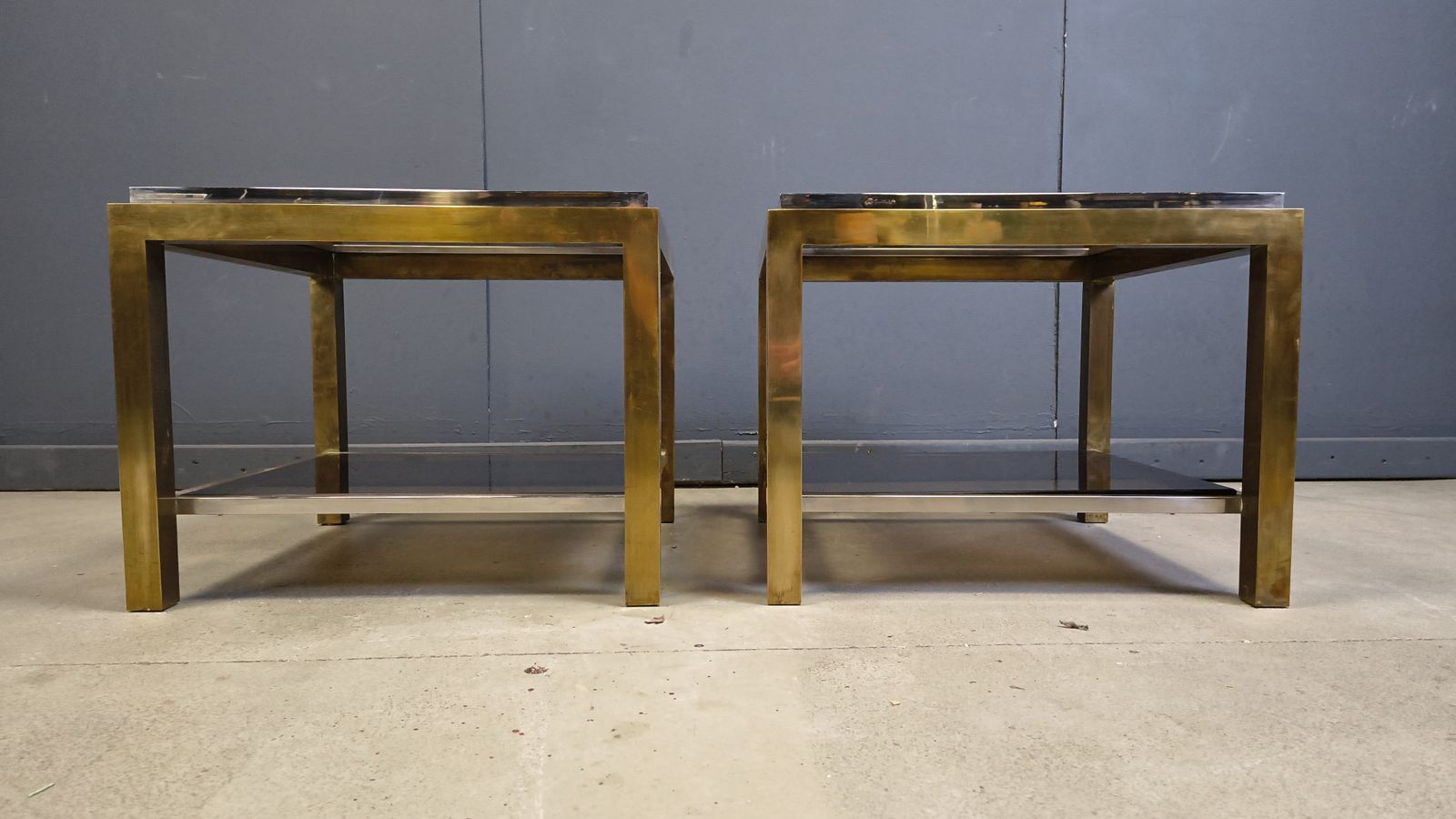 Pair Of Side Tables Byjean Charles, 1970s photo buy