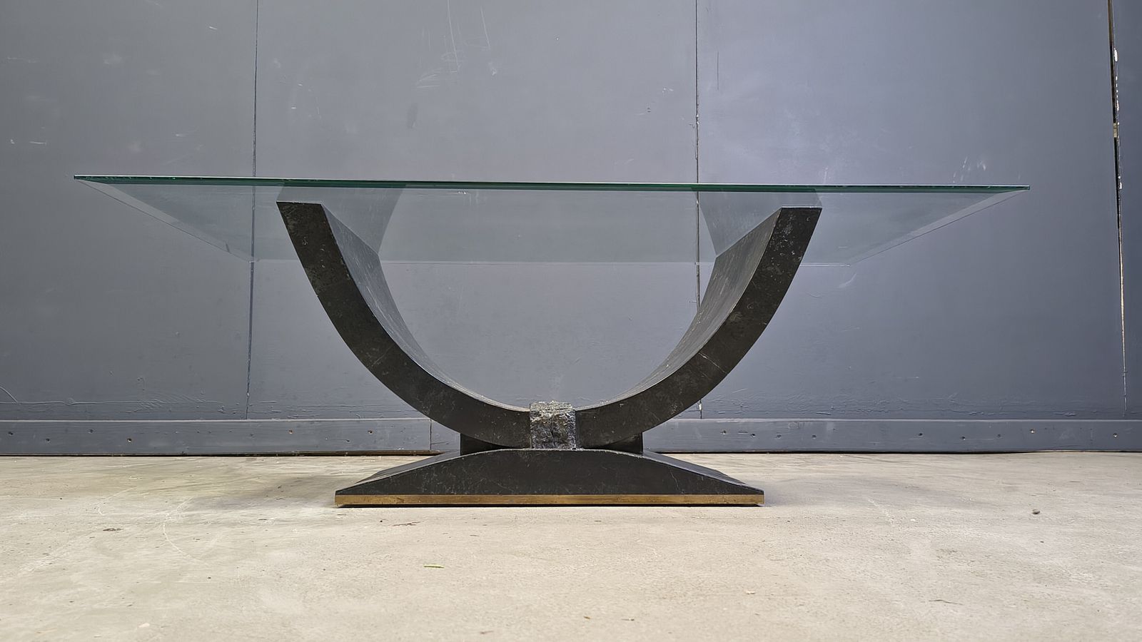 Vintage Tessellated Coffee Table By Maitland Smith, 1980s photo vinterior