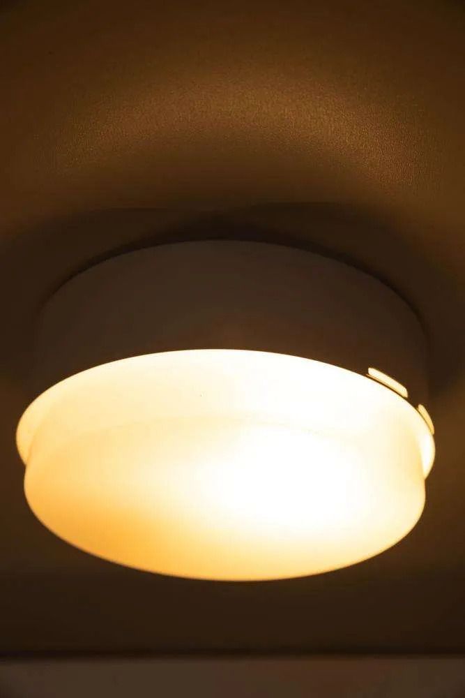 Verlichting Space Age Plafond /Wandlamp Uit De Jaren 1970 – Ahlemann + Schlatter. photo