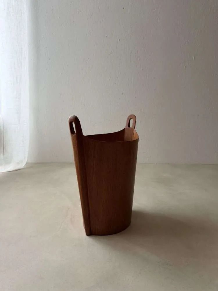 Vintage Einar Barnes Ps Heggen Teak Papierbak, Jaren 1960