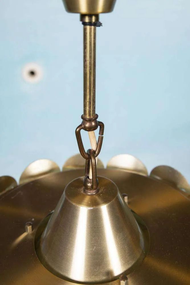 Vintage Vitrika Hanglamp, Ca. Jaren 1960, Deens Design, Regency. photo furniture