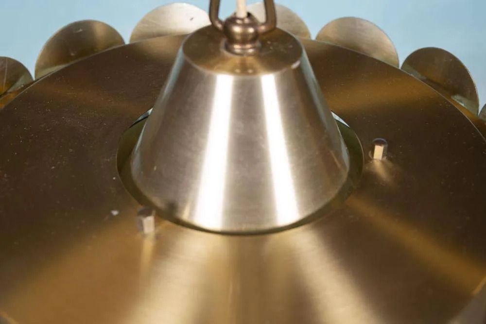 Vintage Vitrika Hanglamp, Ca. Jaren 1960, Deens Design, Regency. photo for sale