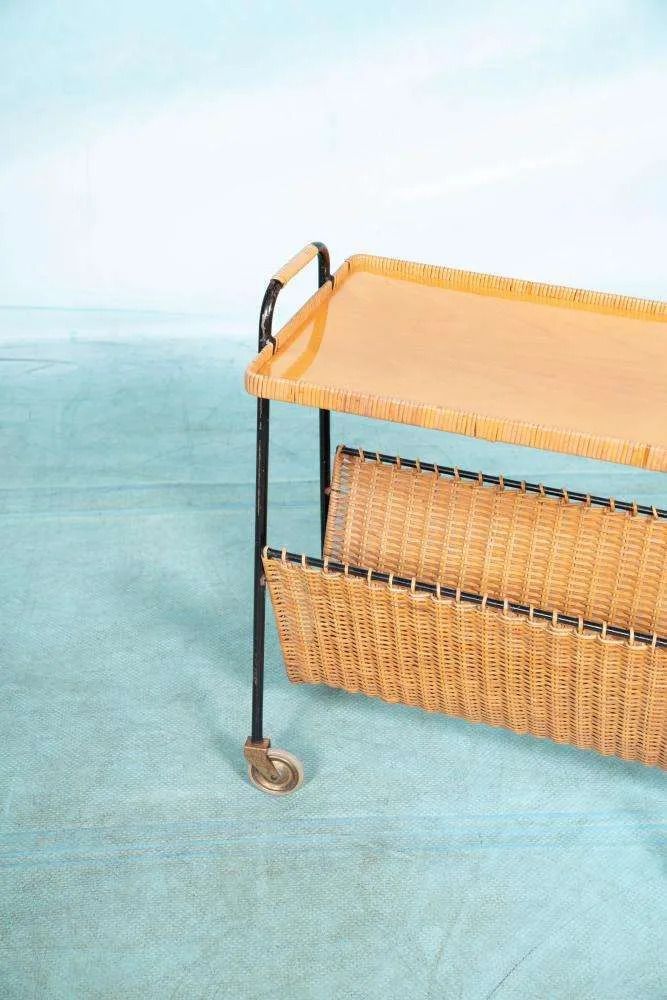 Vintage Bijzettafel Uit De Jaren 70, Bohemian Leestafel. photo buy
