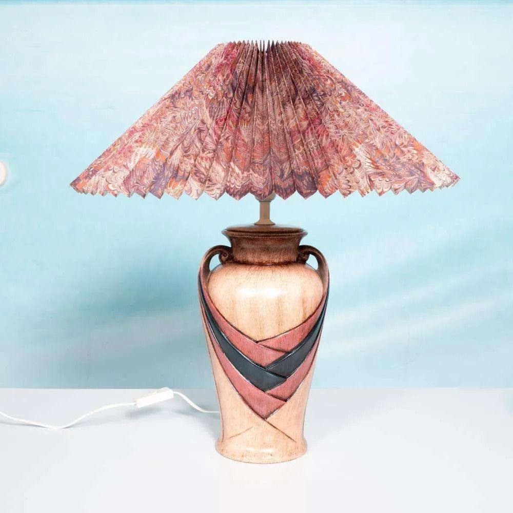 Scandinavian Bohemian Table Lamp 70s/80s, Postmodern.