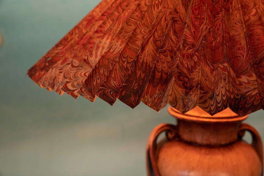 photo buy Scandinavian Bohemian Table Lamp 70s/80s, Postmodern.