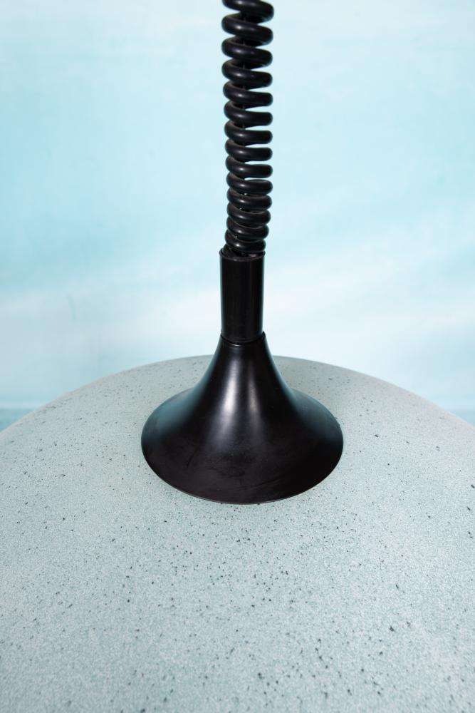 Memphis Jaren 1980 Glazen Hanglamp, Vintage Treklamp. photo Verlichting