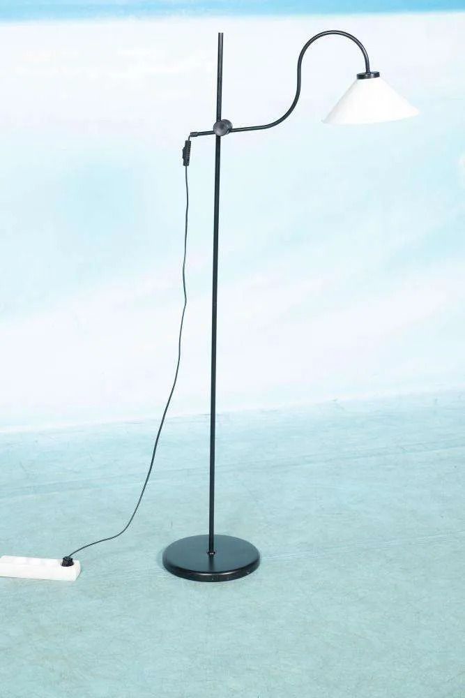 Minimalist 70s Floor Lamp, Adjustable Reading Lamp. photo furniture