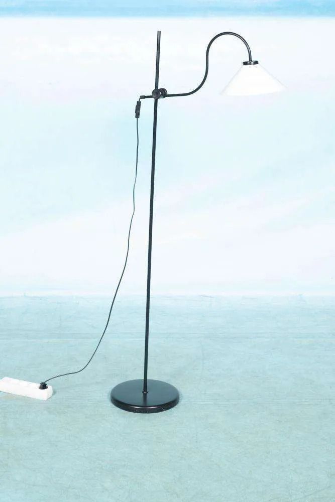 Minimalist 70s Floor Lamp, Adjustable Reading Lamp. photo for sale