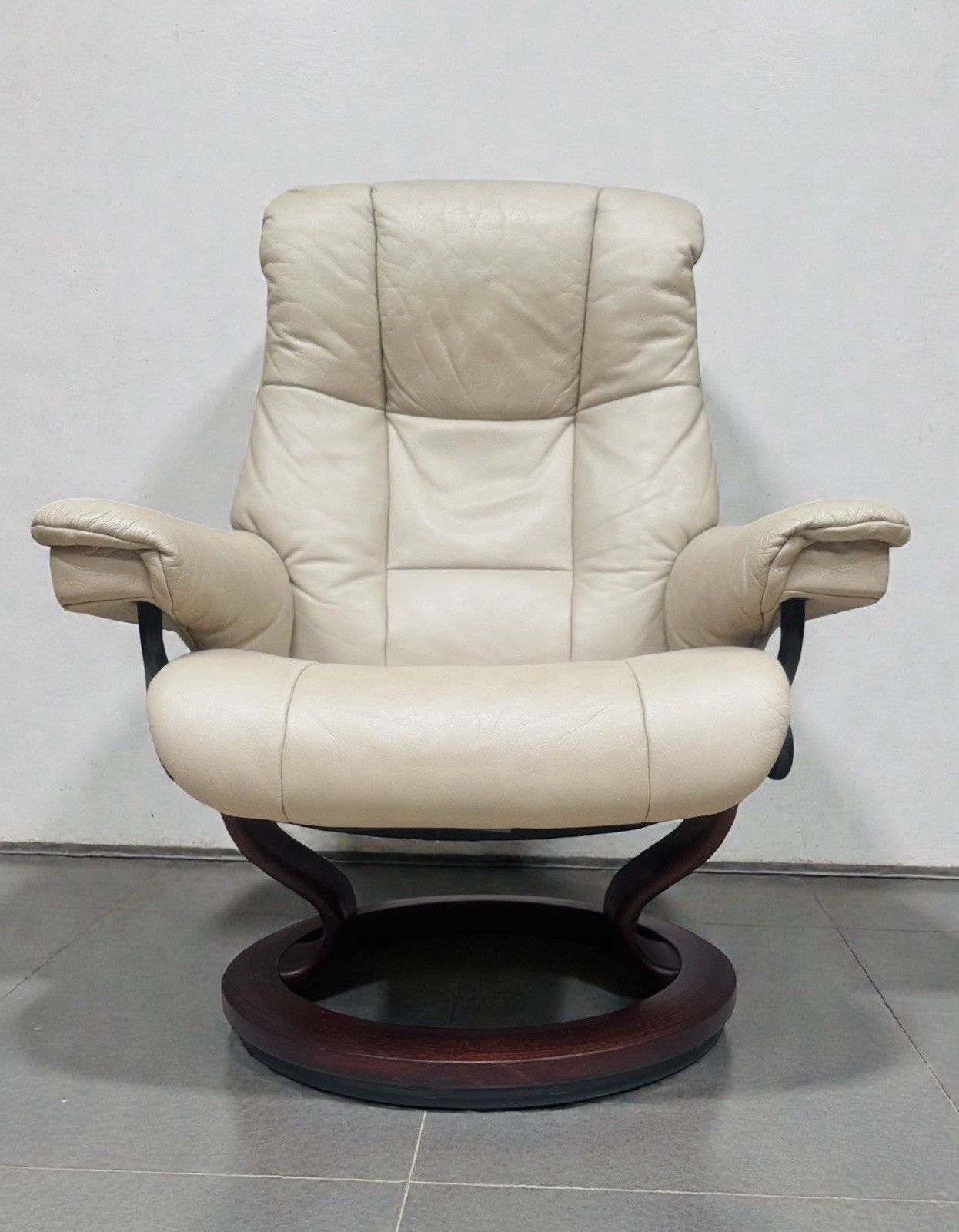Ekorness Stressless Reclining Armchair And Footstool Mayfair Range Super Quality photo buy