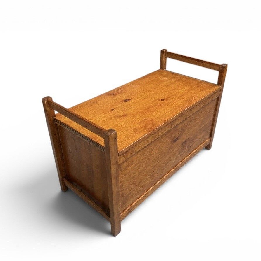 Vintage Danish Solid Pine Chest Of Drawers Very Rare Super Quality Mid Century photo Furniture