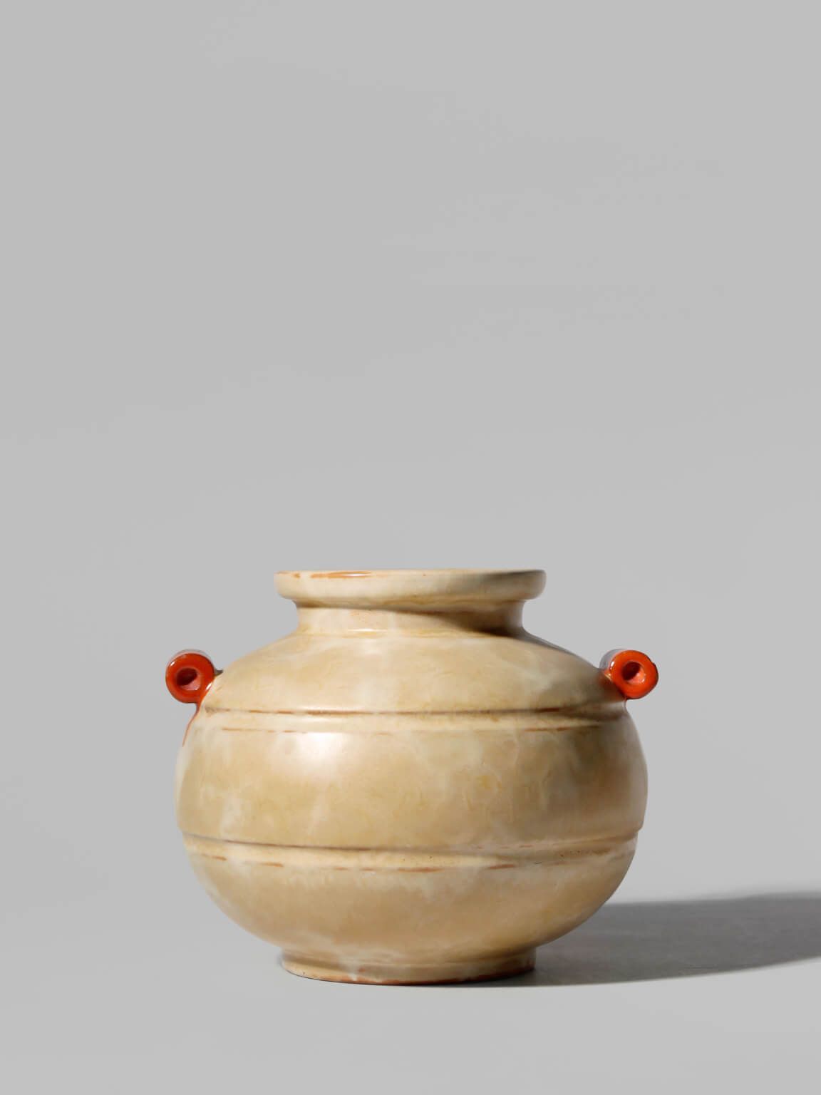 Harald östergren Art Deco Vase, For Upsala Ekeby, 1930s, Sweden