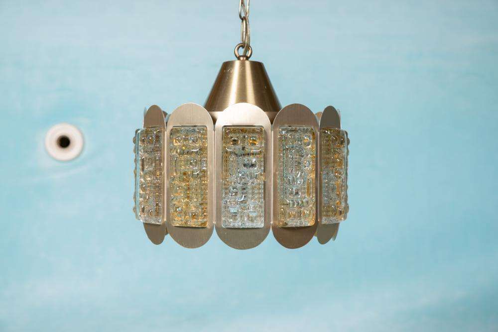 Deens Design Glazen Hanglamp Vitrika photo for sale