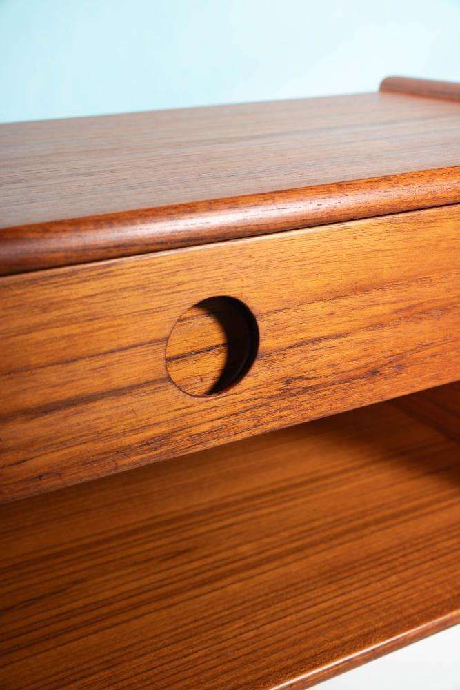 Furniture Midcentury Teak Wall Set, Minimalist Kai Kristiansen Console photo
