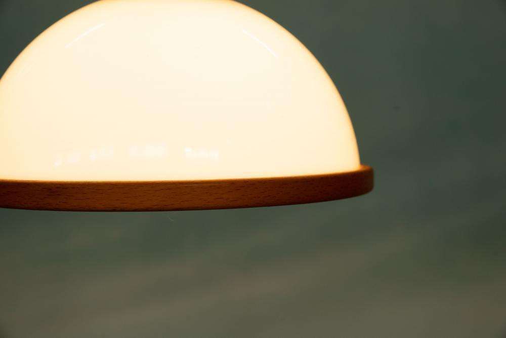 100.0 Bohemian Mushroom Hanglamp Jaren 1970 photo