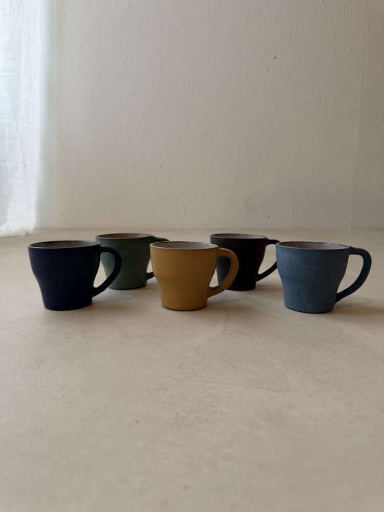Set Van Vijf Scandinavische Studiobekers Uit De Jaren 1960 photo buy