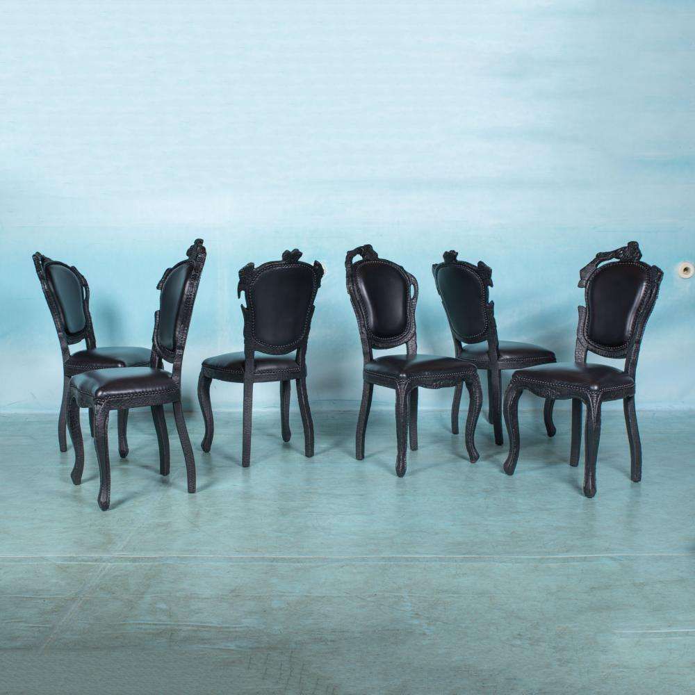 Dutch Design Smoke Chairs Maarten Baas Moooi, Ash Chair