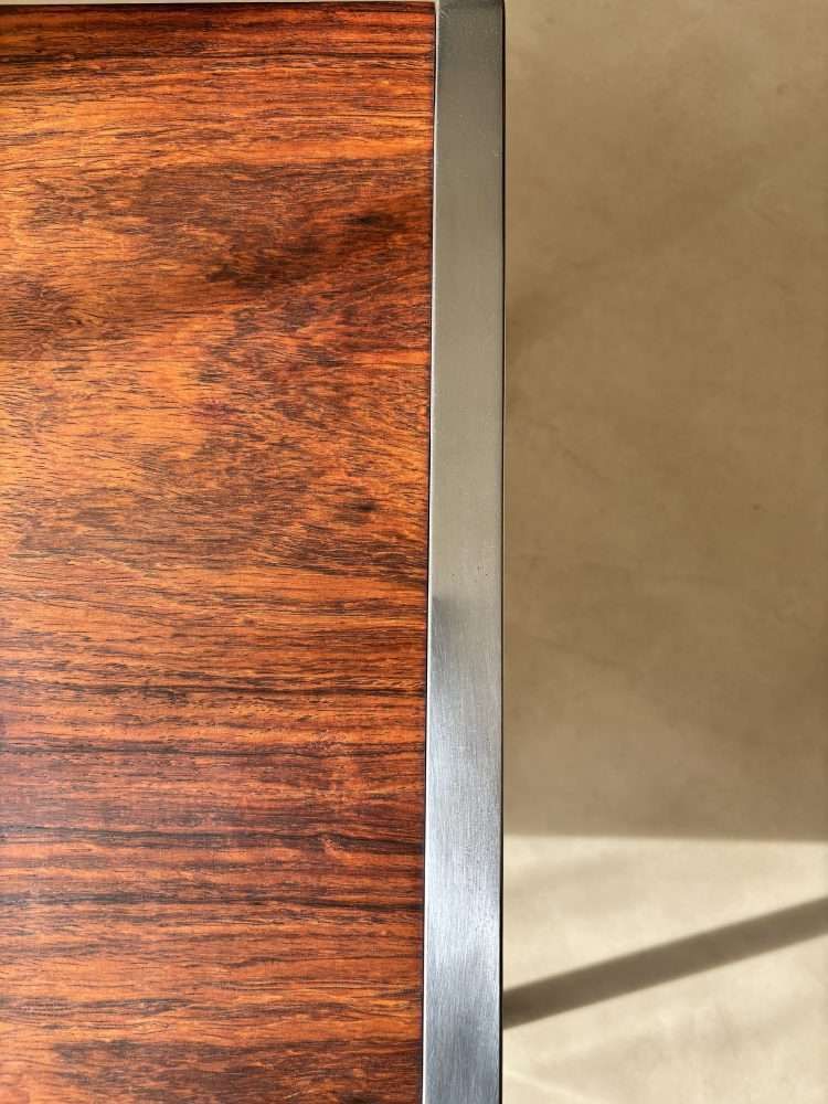 Vintage Dutch Design Coffee Table Topform Rosewood 1960s photo vintage