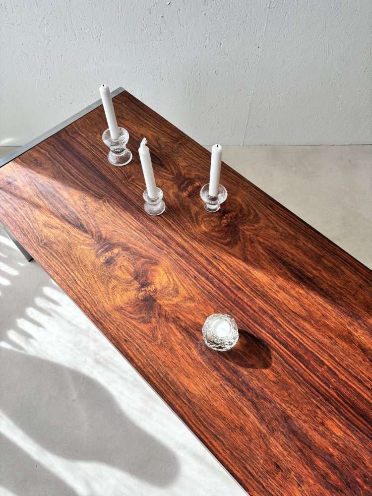 photo vinterior Vintage Dutch Design Coffee Table Topform Rosewood 1960s