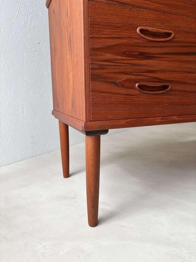 photo furniture Fully Renovated Teak Chest Of Drawers, 60s Vintage Design Cabinet
