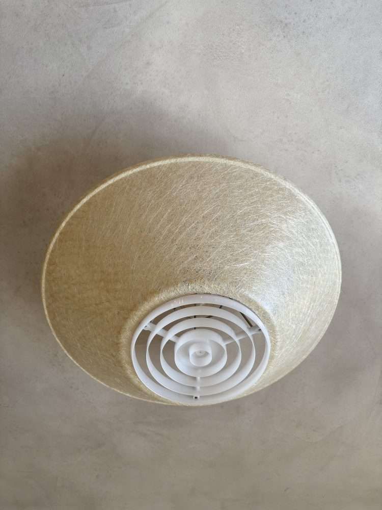 Louis Kalff Philips Ceiling Lamp, 1950s Fiberglass photo 340.0