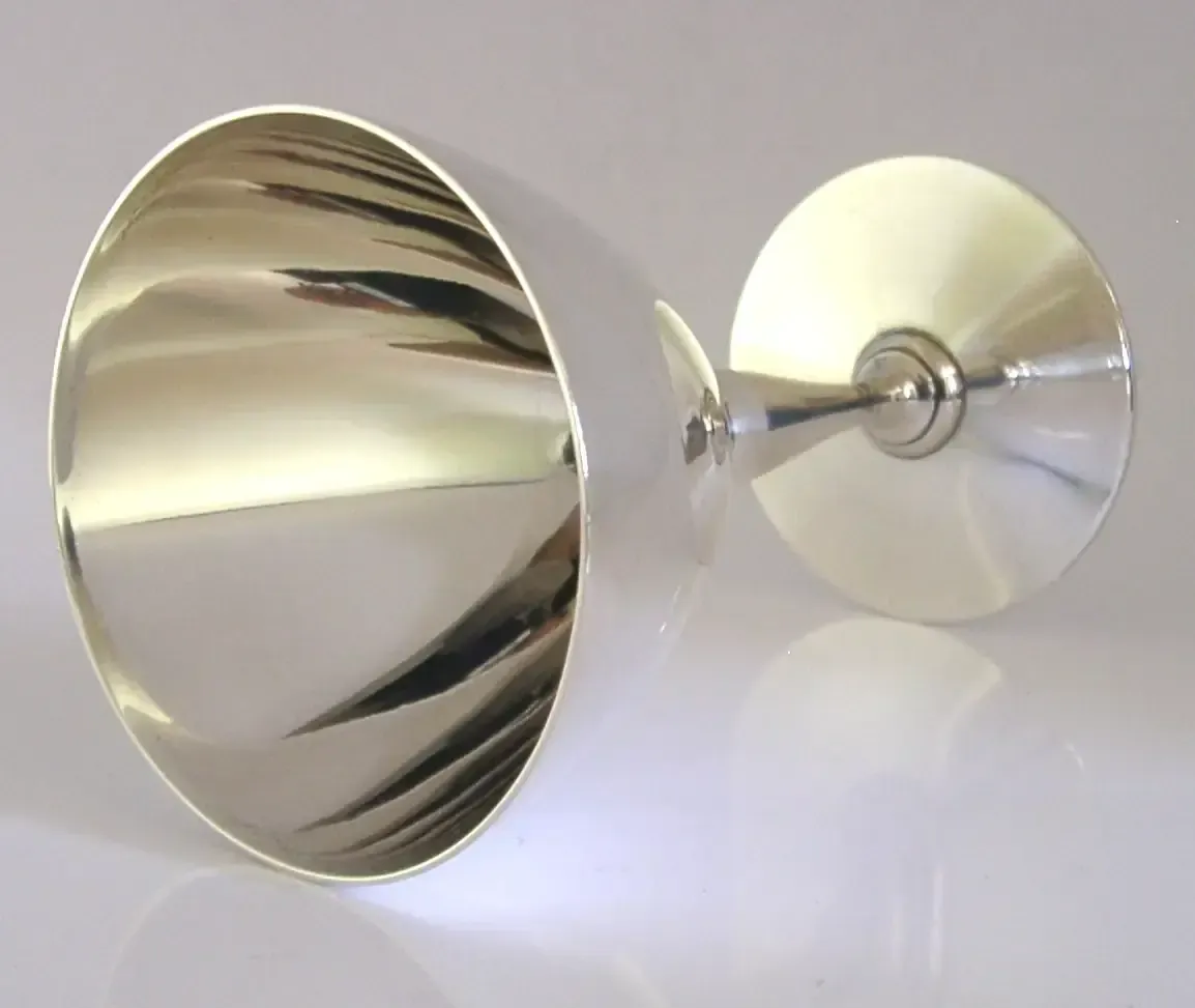 Tiffany & Co Sterling Silver Cocktail Glass Cup Goblet C1920 Deco 124g photo for sale