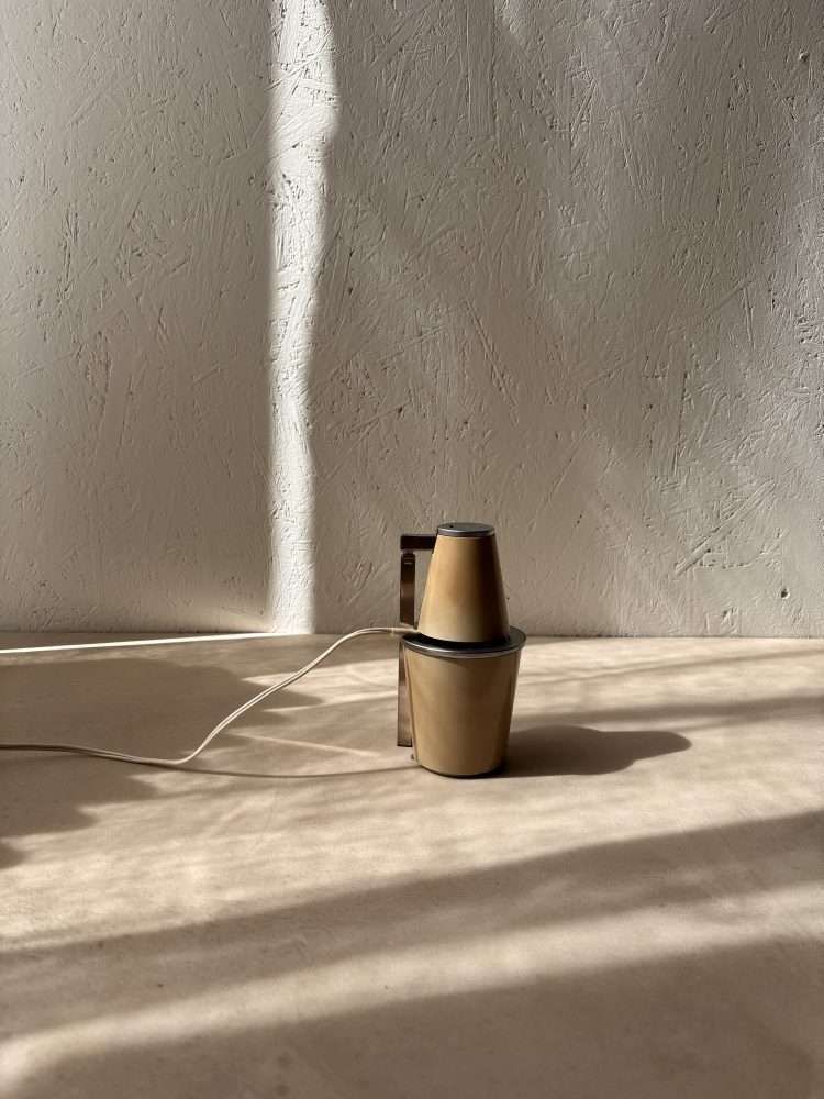 Vintage Hala Lampette Table Lamp Beige 1970s photo vinterior