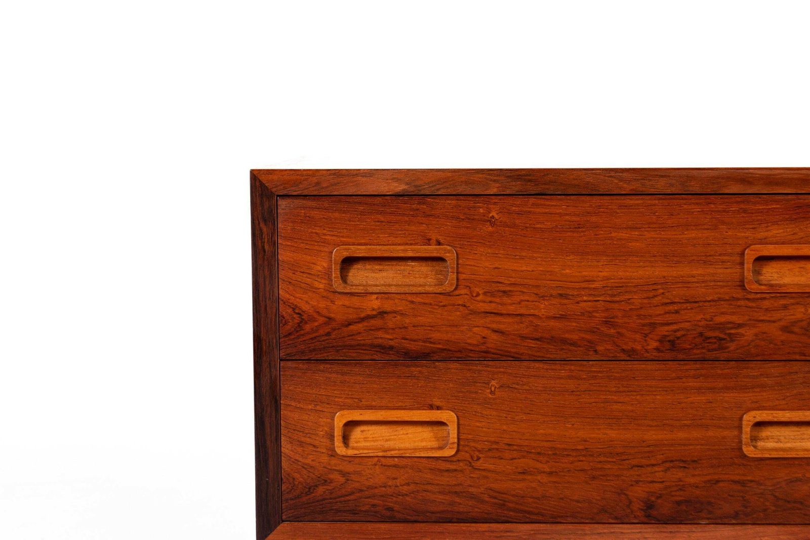 Low Mid Century Danish Rosewood Chest Of Drawers By Poul Hundevad For Hundevad & Co, 1960s photo 894.0