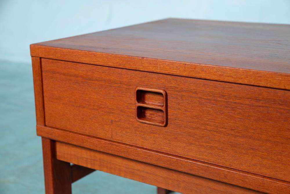 Japandi Lowboard Teak, Minimalistisch Mid Century Dressoir photo furniture