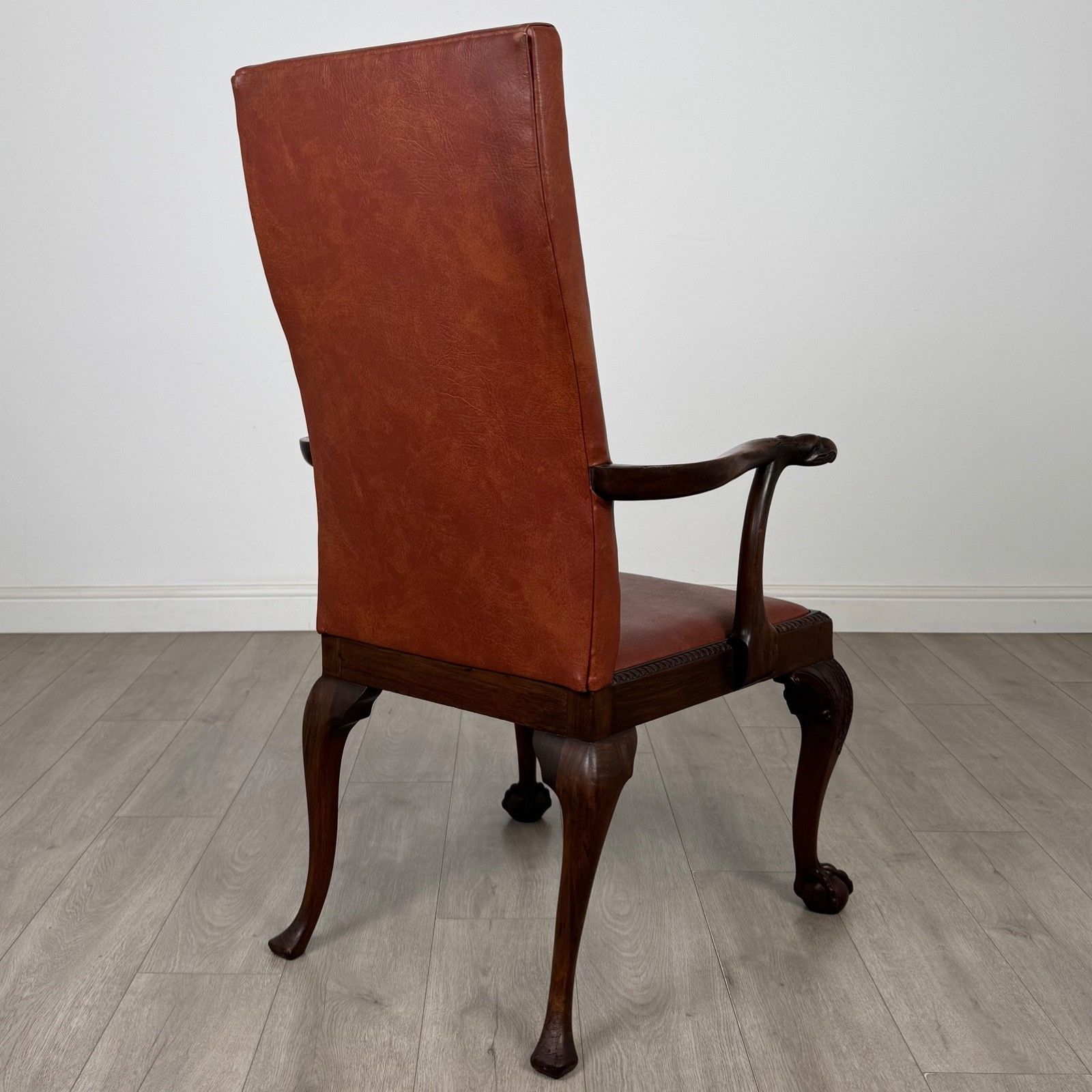 Antique 19th Century Open Armchair In Mahogany ( Af 5600 ) photo 585.0